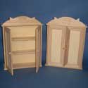 Cupboard with two Shelves