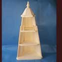 Lighthouse Shelf with 3 compartments
