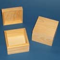Medium Square Pine Box