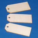 Set of 3 Plywood Tags