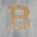 Plywood Letter B
