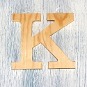 Plywood Letter K