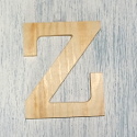 Plywood Letter Z