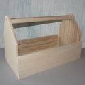 Wooden storage Trug with plywood base