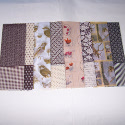 Pack of Decoupage Tissue Paper Oslo Vintage Style Brown Cream 8 assorted sheets