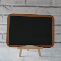 Painted blackboard sign with Easel
