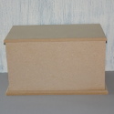 Large MDF Rectangular Box With Drop On Lid