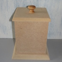 MDF Pot with Lid Large