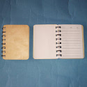Small Note Book with Wooden Cover