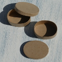 Oval Paper Mache Box (set of 2)