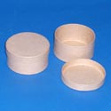 Round Paper Mache Box (set of 2)