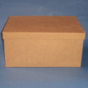 Papier Mache Rectangular Box with drop on lid