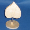 Heart shaped note / photo Holder