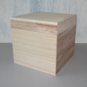 square box with drop on lid