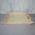 Scalloped Tray with plywood base