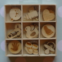 Box of 27 Baby shapes (3 each of 9 designs)