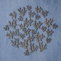 Pack of 30 plywood Coral shapes, 10 each of 3 sizes