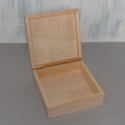 Square Pine and Ply Box Hinged