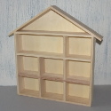 House Shelf with 9 compartments