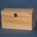 Large Treasure Chest with antiqued Clasp